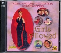 Blandade Artister - Girls Allowed (A Collection Of Rare in der Gruppe CD bei Bengans Skivbutik AB (1008445)