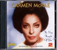 Mcrae Carmen - Very Thought Of You (The Definitive in der Gruppe CD bei Bengans Skivbutik AB (1008619)