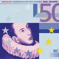 Akchoté No?L - Gesualdo: Madrigals For Five Guitar in der Gruppe CD bei Bengans Skivbutik AB (1099868)