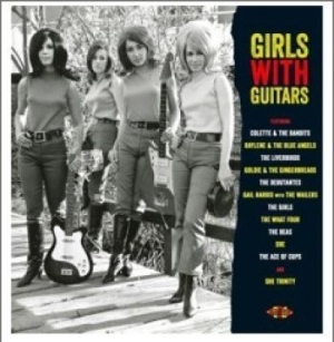 Various Artists - Girls With Guitars in der Gruppe VINYL bei Bengans Skivbutik AB (1142354)