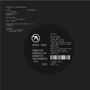 Aphex Twin - Computer Controlled Acoustic Instru in der Gruppe CD bei Bengans Skivbutik AB (1185514)