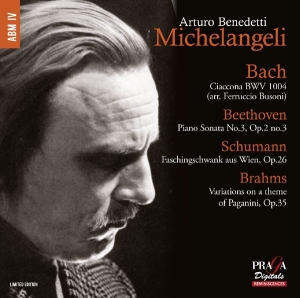 Arturo Benedetti Michelangeli - Volume 3:Chaconne in der Gruppe MUSIK / SACD / Klassiskt bei Bengans Skivbutik AB (1188545)