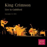 King Crimson - Live In Guildford, November 13Th, 1 in der Gruppe Minishops / King Crimson bei Bengans Skivbutik AB (1349344)