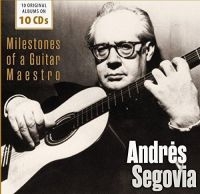 Segovia Andres - Milestones Of A Guitar Maestro in der Gruppe CD bei Bengans Skivbutik AB (1802274)