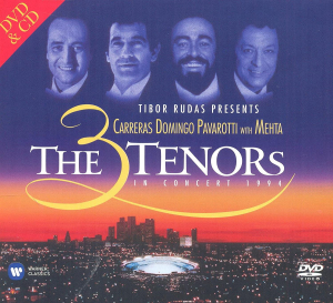 Luciano Pavarotti Plácido Dom - The 3 Tenors In Concert 1994 in der Gruppe UNSERE TIPPS / Weihnachtsgeschenktipp CD bei Bengans Skivbutik AB (1847222)