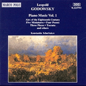 Godowsky Leopold - Piano Music Vol 1 in der Gruppe UNSERE TIPPS / Weihnachtsgeschenktipp CD bei Bengans Skivbutik AB (2008148)