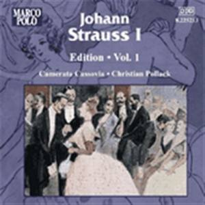 Strauss I Johann - Edition Vol. 1 in der Gruppe CD bei Bengans Skivbutik AB (2008189)