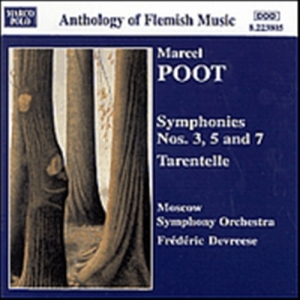 Poot Marcel - Symphonies Nos. 3, 5, & 7 in der Gruppe CD bei Bengans Skivbutik AB (2008758)