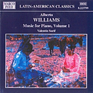 Williams Alberto - Music For Piano Vol 1 in der Gruppe CD bei Bengans Skivbutik AB (2008773)