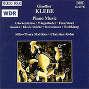 Klebe Giselher - Piano Music in der Gruppe UNSERE TIPPS / Weihnachtsgeschenktipp CD bei Bengans Skivbutik AB (2008981)