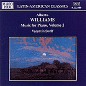 Williams Alberto - Piano Music Vol 2 in der Gruppe CD bei Bengans Skivbutik AB (2009015)