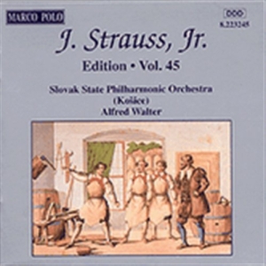 Strauss Ii Johann - Edition Vol. 45 in der Gruppe UNSERE TIPPS / Weihnachtsgeschenktipp CD bei Bengans Skivbutik AB (2009075)