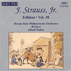 Strauss Ii Johann - Edition Vol. 38 in der Gruppe CD bei Bengans Skivbutik AB (2009101)