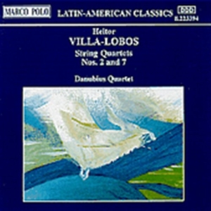 Villa Lobos Heitor - String Quartets Nos. 2 & 7 in der Gruppe UNSERE TIPPS / Weihnachtsgeschenktipp CD bei Bengans Skivbutik AB (2009104)