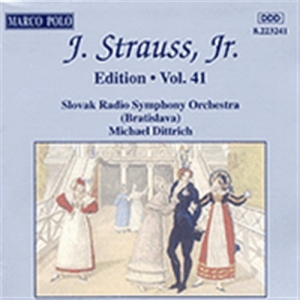 Strauss Ii Johann - Edition Vol. 41 in der Gruppe CD bei Bengans Skivbutik AB (2009563)