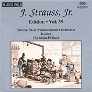 Strauss Ii Johann - Edition Vol. 39 in der Gruppe CD bei Bengans Skivbutik AB (2009587)