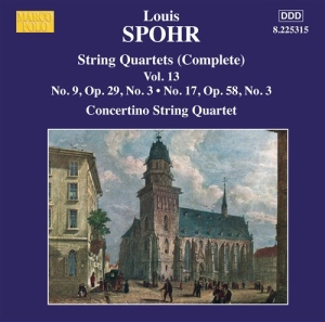 Spohr Louis - String Quartets Vol. 13 in der Gruppe CD bei Bengans Skivbutik AB (2014171)