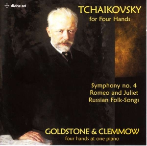 Tschaikowsky - Tchaikovsky For Four Hands in der Gruppe UNSERE TIPPS / Weihnachtsgeschenktipp CD bei Bengans Skivbutik AB (2016580)