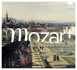 Bezuidenhout Kristian / Freiburger Barockorchester - Mozart Piano Concertos K. 413, 414, 415 in der Gruppe CD bei Bengans Skivbutik AB (2070001)