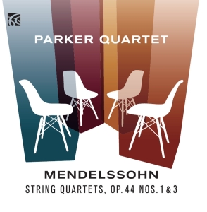 Parker Quartet - String Quartets Op. 44, Nos. 1 & 3 in der Gruppe UNSERE TIPPS / Weihnachtsgeschenktipp CD bei Bengans Skivbutik AB (2072122)