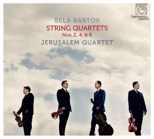 Jerusalem Quartet - Bela Bartok String Quartets Nos. 2, 4 & 6 in der Gruppe CD bei Bengans Skivbutik AB (2099421)