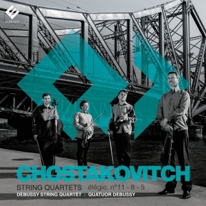 Shostakovich D. - String Quartets Elegie No.11/8/5 in der Gruppe CD bei Bengans Skivbutik AB (2099448)