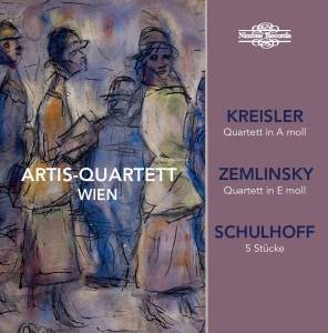 Artis-Quartett Wie - Kreisler, Zemlinsky & Schulhoff in der Gruppe CD bei Bengans Skivbutik AB (2109343)