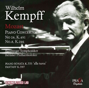 Kempff Wilhelm - Plays Mozart in der Gruppe CD bei Bengans Skivbutik AB (2170765)