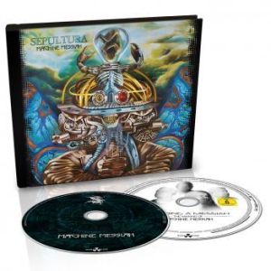 Sepultura - Machine Messiah (CD+DVD) in der Gruppe MUSIK / DVD+CD / Hårdrock/ Heavy metal bei Bengans Skivbutik AB (2239288)