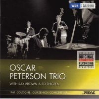 Peterson Oscar (Trio) - 1961 Cologne, Gurzenich Concert Hal in der Gruppe CD bei Bengans Skivbutik AB (2258561)