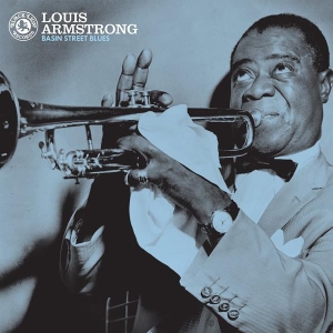 Louis & His All Sta Armstrong - Basin Street Blues in der Gruppe Minishops / Louis Armstrong bei Bengans Skivbutik AB (2260202)