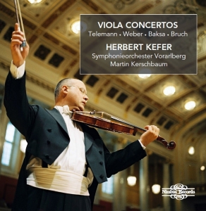 Herbert Kefer Symphonieorchester V - Viola Concertos in der Gruppe CD bei Bengans Skivbutik AB (2389712)