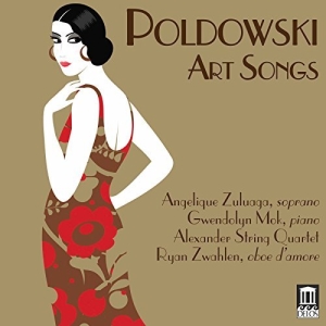 Angelique Zuluaga Gwendolyn Mok A - Poldowski - Art Songs in der Gruppe CD bei Bengans Skivbutik AB (2430469)