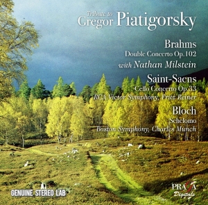 Piatigorsky Gregor - Tribute To Gregor Piatigorsky in der Gruppe UNSERE TIPPS / Weihnachtsgeschenktipp CD bei Bengans Skivbutik AB (2433533)