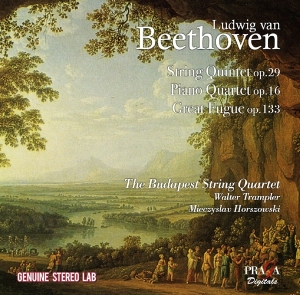 Beethoven Ludwig Van - String Quintet Op.29/Piano Qartet Op.16/Great Fugue in der Gruppe CD bei Bengans Skivbutik AB (2517446)