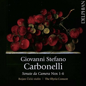 Carbonelli Giovanni Stefano - Sonate Da Camera, Nos 1–6 in der Gruppe CD bei Bengans Skivbutik AB (2522419)