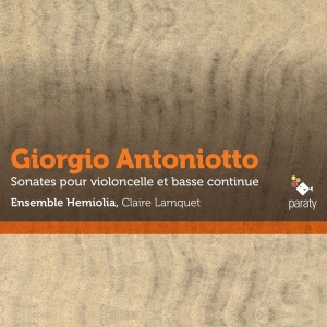 G. Antoniotto - Cello Sonatas & Bass Continuo in der Gruppe CD bei Bengans Skivbutik AB (2523000)