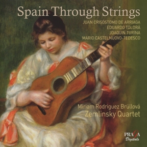 Zemlinsky Quartet - Spain Through Strings in der Gruppe CD bei Bengans Skivbutik AB (2524343)