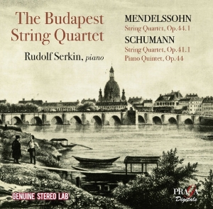 Budapest String Quartet - Plays Mendelssohn/Schumann in der Gruppe CD bei Bengans Skivbutik AB (2890144)