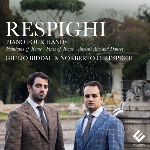 Respighi Norberto Cordisco & Giulio Biddau - Respighi: Piano Four Hands in der Gruppe CD bei Bengans Skivbutik AB (2890147)