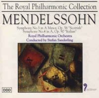 Royal Philharmonic Orchestra/Sander - Mendelssohn: Sinfonie 3 Op. 56 in der Gruppe CD bei Bengans Skivbutik AB (3042087)