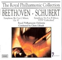 Royal Philharmonic Orchestra/Gibaul - Beethoven/Schubert: Sinfonie 5 in der Gruppe CD / Pop-Rock bei Bengans Skivbutik AB (3042088)