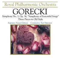 Royal Philharmonic Orchestra - Gorecki: Sinfonie 3, Opus 36 in der Gruppe CD bei Bengans Skivbutik AB (3042130)