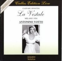 Callas/Corelli/Sordello/Votto - Spontini: La Vestale in der Gruppe CD bei Bengans Skivbutik AB (3042645)