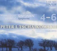 Leningrader Philharmonie/Mravinskye - Tschaikowsky: Sinfonien 4-6 in der Gruppe CD bei Bengans Skivbutik AB (3042660)