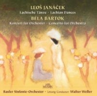 Basler Sinfonie-Orchester/Weller - Bartok: Konzert Für Orchester in der Gruppe CD bei Bengans Skivbutik AB (3042909)