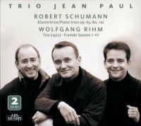 Trio Jean Paul - Schumann/Rihm: Klaviertrios in der Gruppe CD bei Bengans Skivbutik AB (3042938)