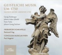 Freiburger Domkapelle/Hug/Concilium - Geistliche Musik Um 1750 in der Gruppe CD bei Bengans Skivbutik AB (3042958)