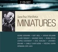 Heifetz Jascha - Miniatures in der Gruppe CD bei Bengans Skivbutik AB (3043049)