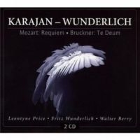 Karajanherbert Von/Wunderlich Fritz - Mozart: Requiem/Bruckner: Tedeum in der Gruppe CD bei Bengans Skivbutik AB (3043309)